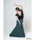 vestidos flamencos mujer bajo pedido - Vestido flamenco Dave Dans - Vestido Coralina - Punto elástico