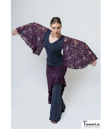faldas flamencas mujer bajo pedido - Falda Flamenca DaveDans - Trianera - Punto elástico y Encaje