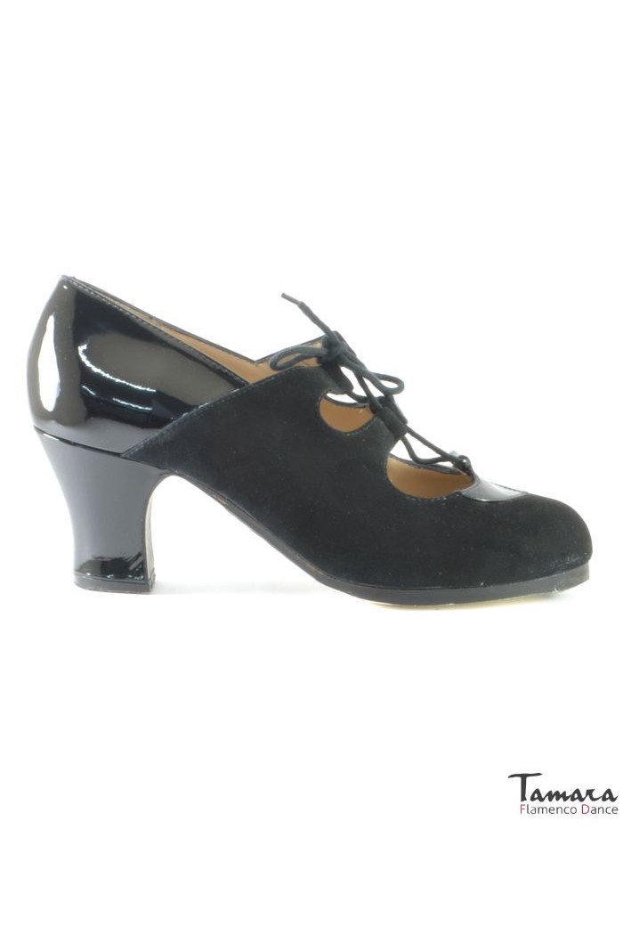  Flamenco shoes - Professionals model Flamenco shoes Floreo Black