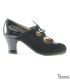 zapatos de flamenco profesionales en stock - Begoña Cervera - Floreo - En stock