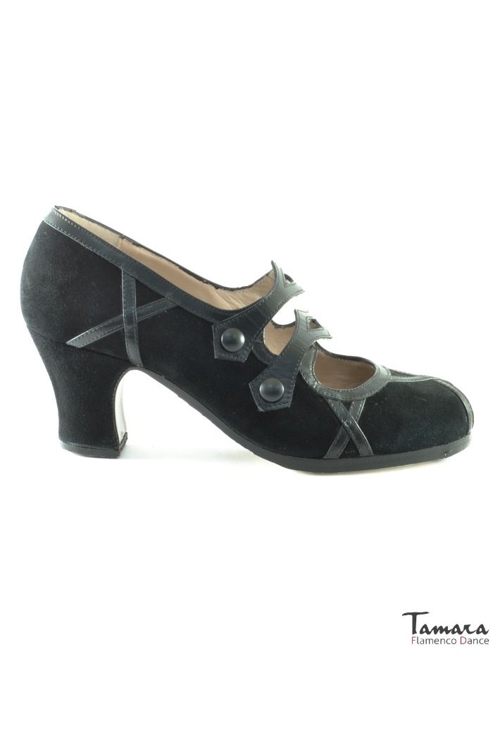 Zapatos de flamenco Profesionales modelo Zapatos de flamenco Barroco Cordones 