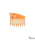 Small Comb Hand painted - Flexible Plastic 4 cm