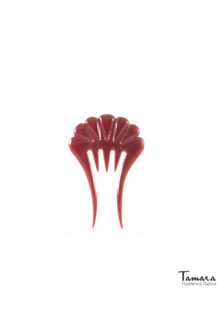 Peignes flamenco modèle Petit Peigne flamenco Tunera- Plastique 6.5 cm Vert Andalousie