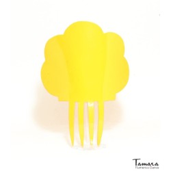 Peignes flamenco modèle Peigne Real - Acétate 19 cm Vanille