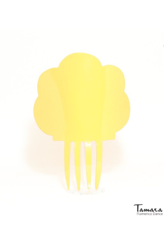 Peignes flamenco modèle Peigne Real - Acétate 19 cm Vanille