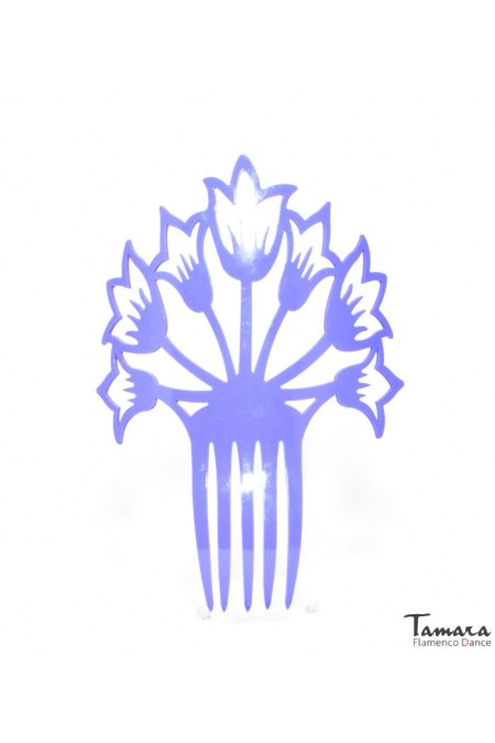  Flamenco Combs model Comb Ramo - Acetate 18x15 cm Orange