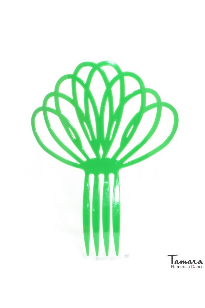 Peignes flamenco modèle Peigne flamenco Loto - Plastique 20 cm Vert Andalousie