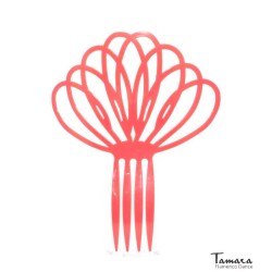 Peinetas de flamenca modelo Peineta flamenca Loto - Plástico 20 cm Morado