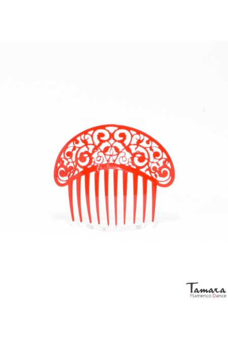  Flamenco Combs model Comb Perla - Acetate 9 cm Black