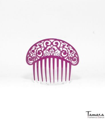 peinaspeinecillos de flamenca personalizables - - Peinecillo grande Perla - Acetato 9 cm