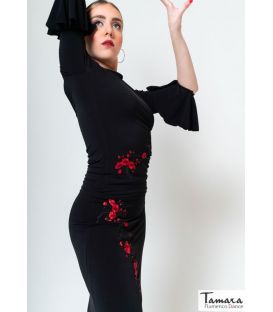 flamenco skirts woman in stock - Falda Flamenca DaveDans - Azucena - Elastic knit