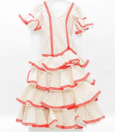 traje flamenca infantil en stock envío inmediato - Vestido de flamenca TAMARA Flamenco - Traje de flamenca Cantares niña