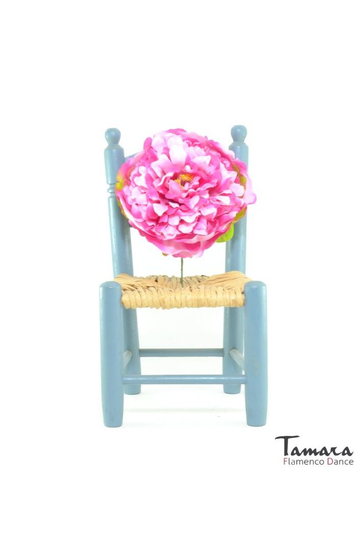  Flowers - Flamenco model Flamenca Flower Peony - 12 cm Fuxia