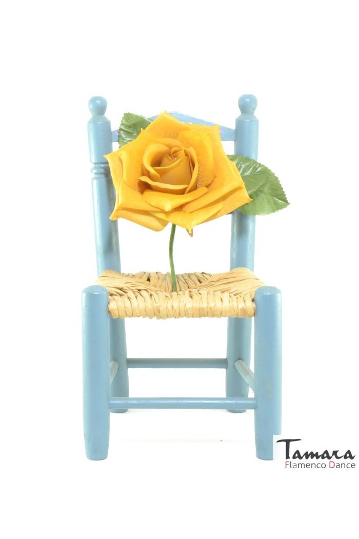 Fleurs de flamenco (pour cheveux) modèle Fleur Flamenca Linda - 10 cm Pistache