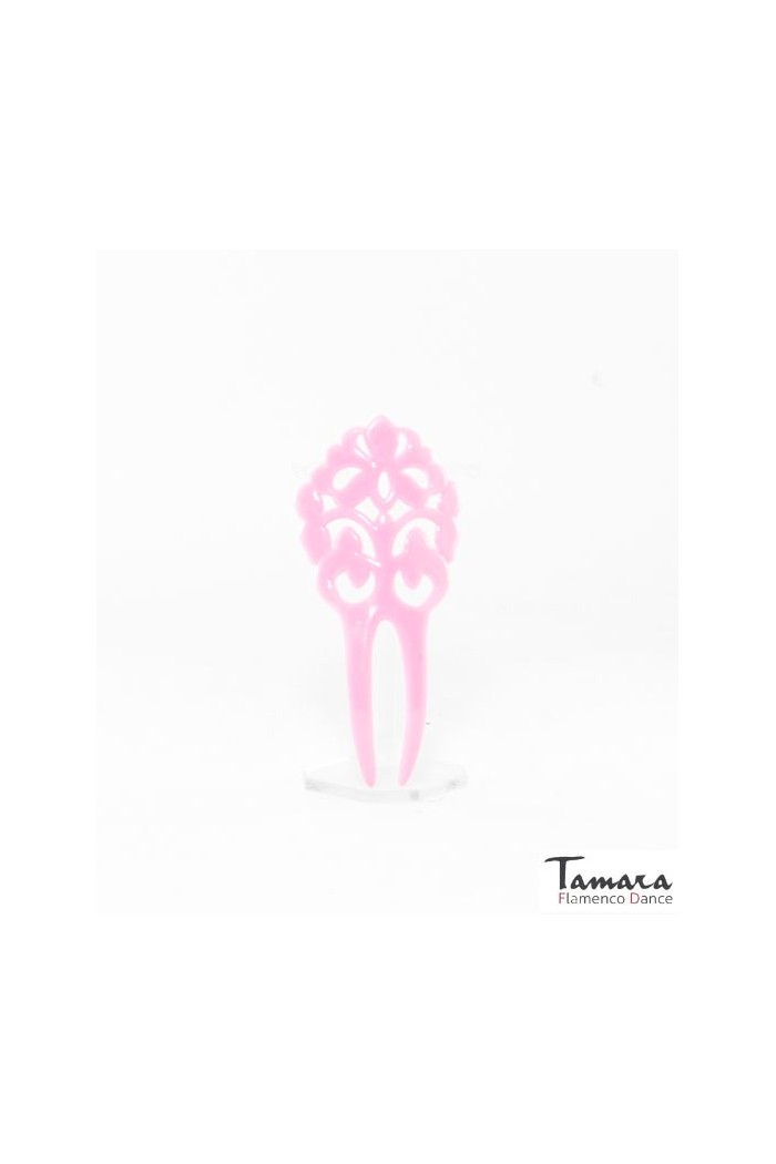  Flamenco Combs model Reina flamenco Small comb - Plastic 11 cm Pink