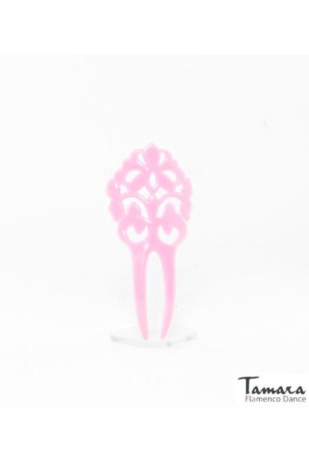  Flamenco Combs model Reina flamenco Small comb - Plastic 11 cm Pink