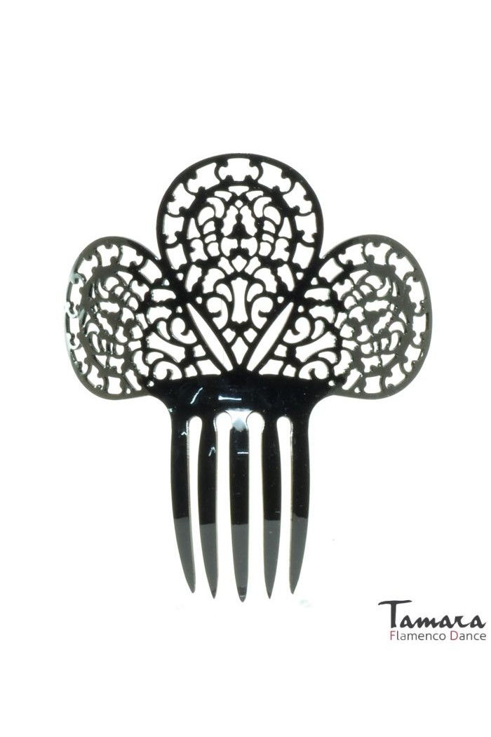  Flamenco Combs model Comb Trebol - Acetate Cardinal
