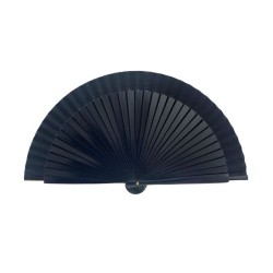 Eventails modèle Petit éventail flamenco (19 cm) Noir