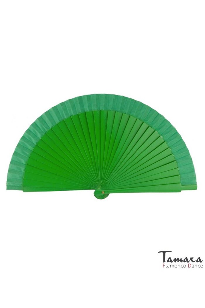 Eventails modèle Petit éventail flamenco (19 cm) Vert Andalousie