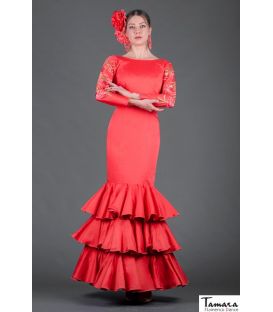trajes de flamenca en stock envío inmediato - Vestido de flamenca TAMARA Flamenco - Talla 36 - Silvia Traje de gitana