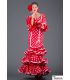 flamenco dresses in stock immediate shipment - Vestido de flamenca TAMARA Flamenco - Size 42 - Cantares Flamenca dress