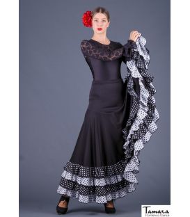 flamenco dance - - Cordoba polka dots - Knitted and koshivo
