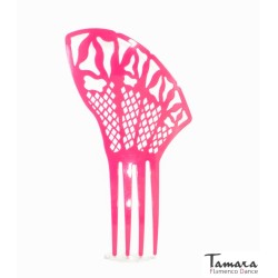 Peignes flamenco modèle Peigne flamenco Lavanda - Plastique 21.5 cm Rouge