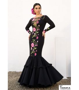trajes de flamenca 2022 mujer - Aires de Feria - Traje de flamenca Amistad Flores