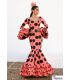 trajes de flamenca 2022 mujer - Aires de Feria - Traje de flamenca Gala Lunares