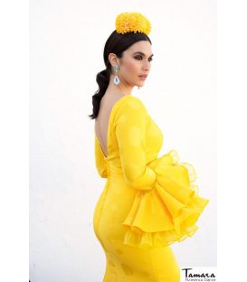 Vestido de sevillanas Murillo Amarillo