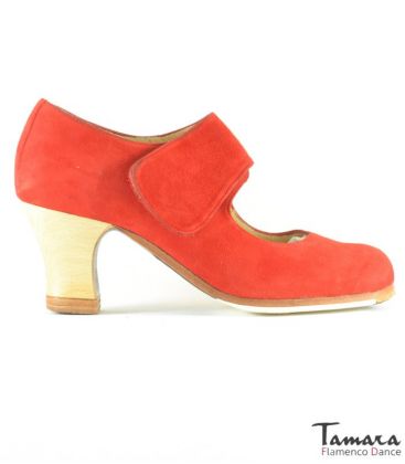 zapatos de flamenco profesionales en stock - Begoña Cervera - Velcro - En stock