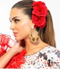 Premium Flamenco Earrings - Carmen 9.5 cm