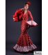 robes flamenco en stock livraison immédiate - Vestido de flamenca TAMARA Flamenco - Taille 40 - Hinojo (Identique à la photo)