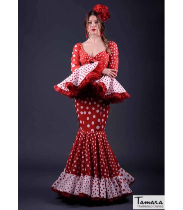 flamenco dresses in stock immediate shipment - Vestido de flamenca TAMARA Flamenco - Size 40 - Hinojo (Same photo)