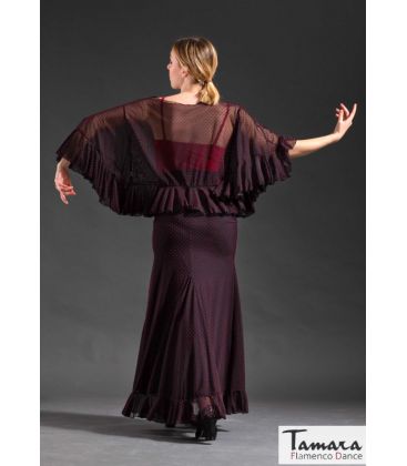 bodycamiseta flamenca mujer en stock - Maillots/Bodys/Camiseta/Top TAMARA Flamenco - Rocio Top - Tulle and velvet