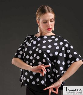 bodyt shirt flamenco woman by order - Maillots/Bodys/Camiseta/Top TAMARA Flamenco - Tuna flamenco top - Elastic knit / koshivo