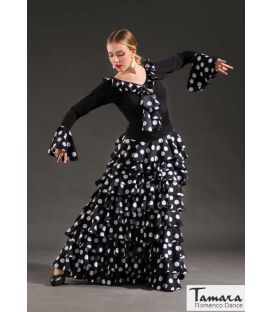 jupe flamenco Bienve - Tricot élastique