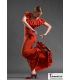 flamenco skirts woman in stock - Falda Flamenca DaveDans - Andujar skirt - Elastic knit print