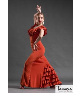 faldas flamencas mujer en stock - Falda Flamenca DaveDans - Falda Andujar - Punto elástico Estampado