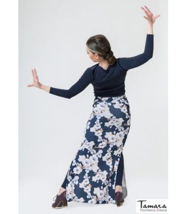 flamenco skirts for woman by order - Falda Flamenca DaveDans - Bengala printed - Elastic knit