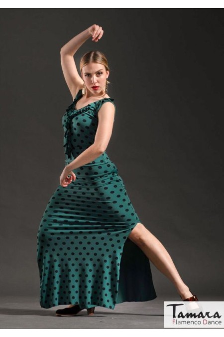  Flamenco skirts WOMAN model Flamenco skirt Bengala One color - Elastic knit 