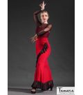 Manuela flamenco skirt - Tulle and elastic knit