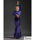 flamenco skirts for woman by order - Falda Flamenca TAMARA Flamenco - Almudena skirt - Elastic knit Printed