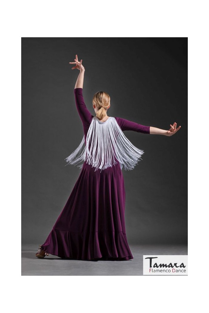 Jupes flamenco FEMME modèle Jupe flamenco Jupe Manilva - Tricot élastique 