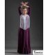 flamenco skirts for woman by order - Falda Flamenca DaveDans - Manilva skirt - Elastic knit