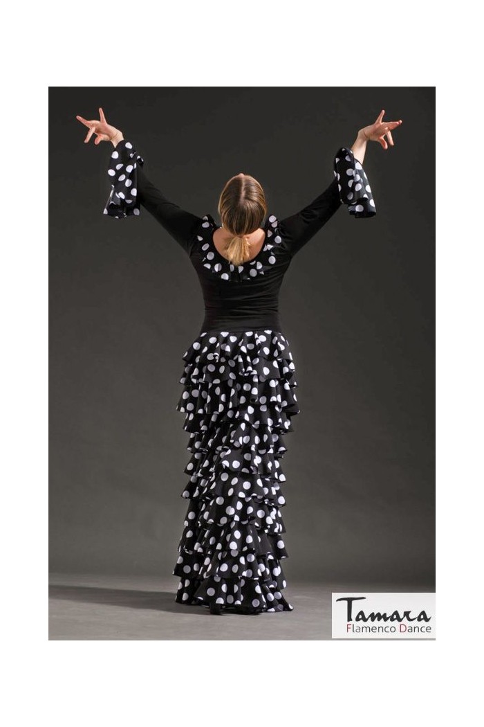  Body/Camiseta flamenca MUJER model Lola Top - Viscose and crep 