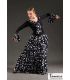 bodyt shirt flamenco woman by order - Maillots/Bodys/Camiseta/Top TAMARA Flamenco - Lola Top - Viscose and crep