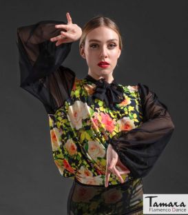 bodyt shirt flamenco femme sur demande - Maillots/Bodys/Camiseta/Top TAMARA Flamenco - Body Candela - Tricot élastique