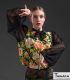 bodycamiseta flamenca mujer bajo pedido - Maillots/Bodys/Camiseta/Top TAMARA Flamenco - Camiseta Candela - Punto elástico