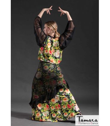 faldas flamencas mujer bajo pedido - Falda Flamenca TAMARA Flamenco - Falda flamenca Carmela - Tul y punto elástico